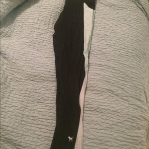 Pink Victoria’s Secret yoga pants